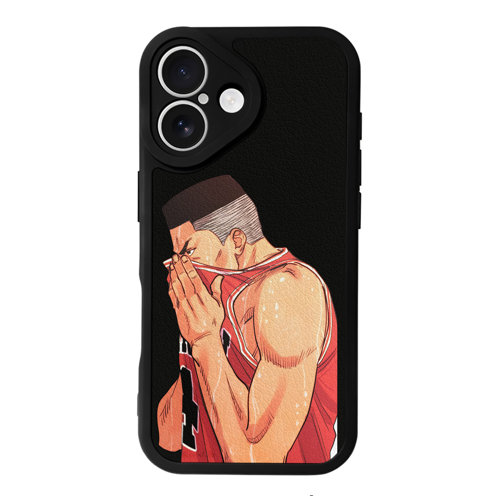 （画像用） SLAM DUNK／スラムダンク 【iPhone 16シリーズ対応】シリコンスマホケース（レザー調） 材質：シリコン